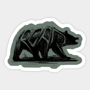 bear says : Sticker